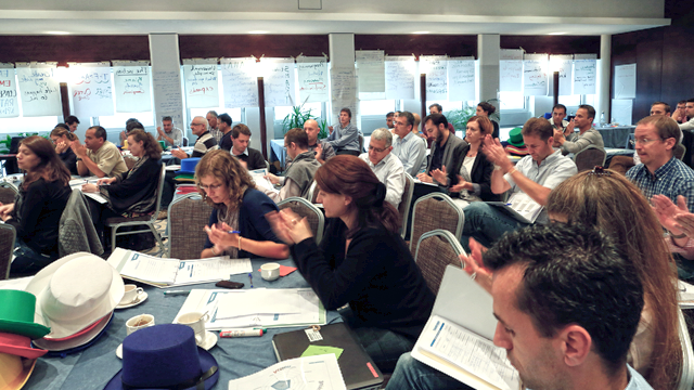 Teambuilding dans une salle