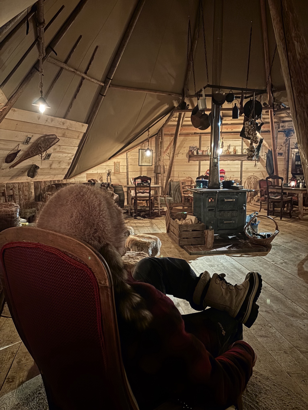 Tipi du Trappeur à La Clusaz