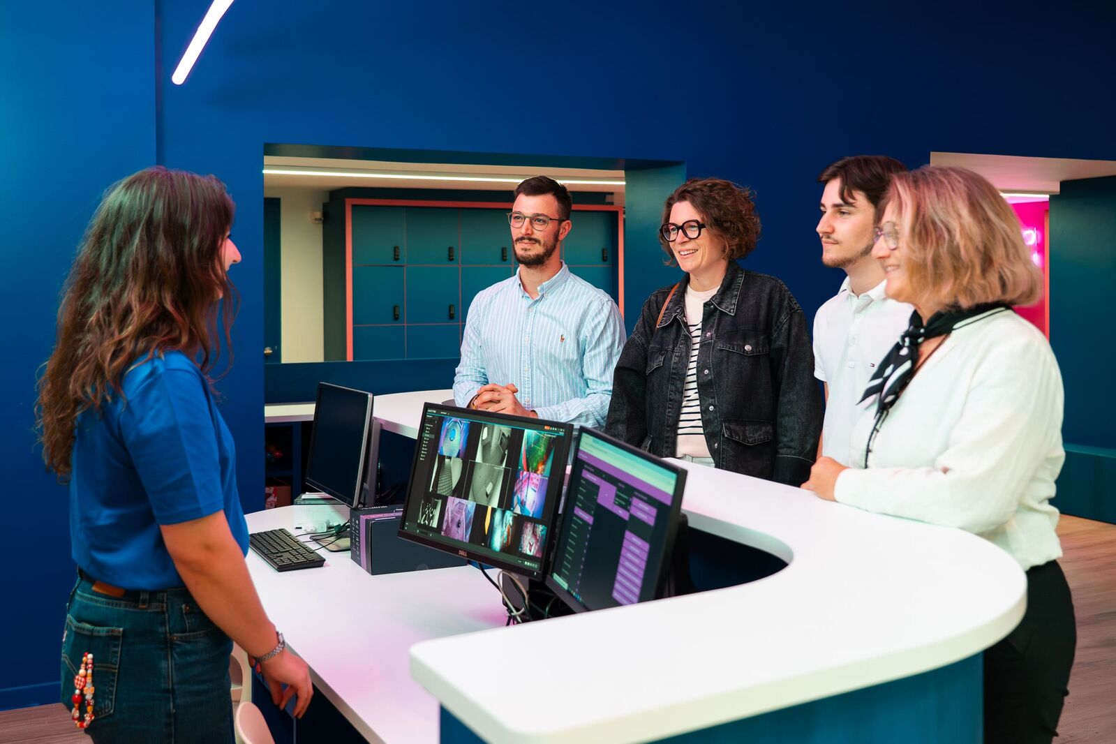 Découverte des simulateurs de jeu chez Rush Lyon