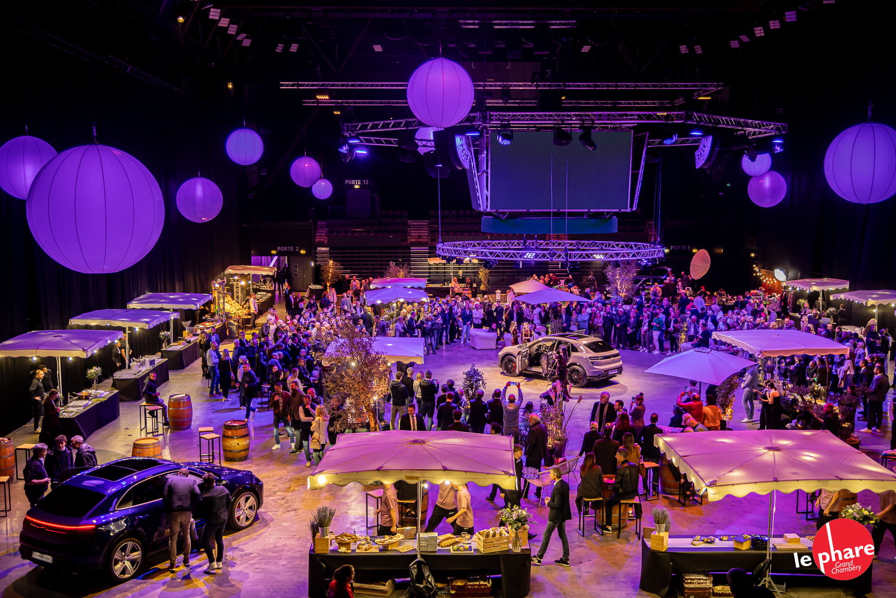 Soirée événementielle organisée à Savoiexpo