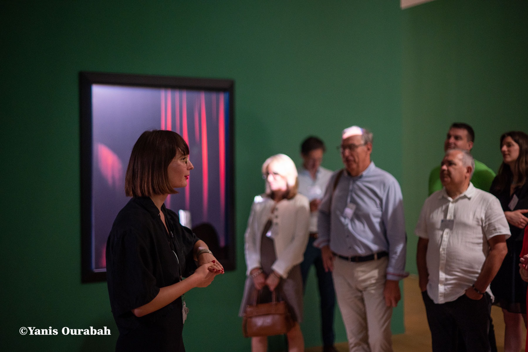Visite d’exposition contemporaine lors d’un événement d’entreprise à Lyon