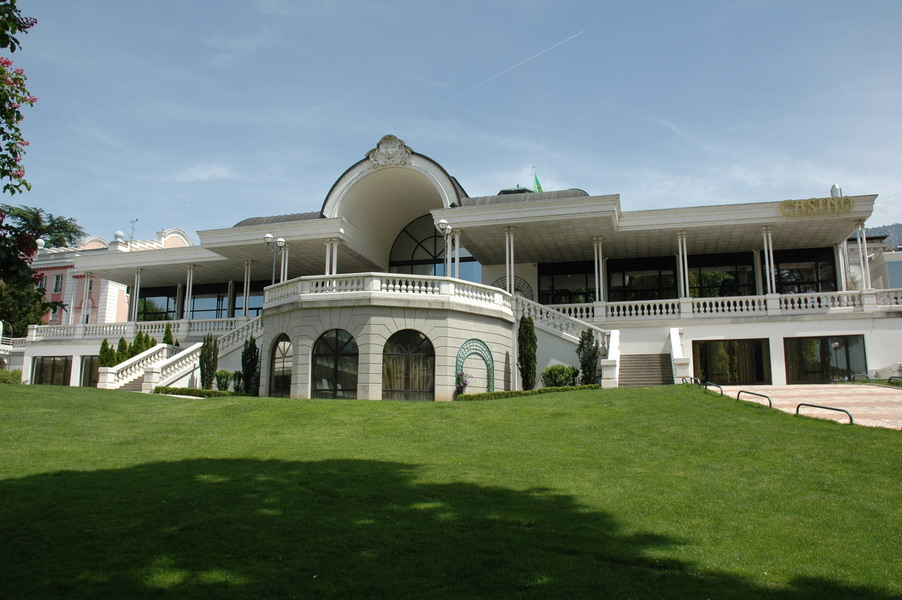 jardin du Casino Grand Cercle Aix-les-Bains