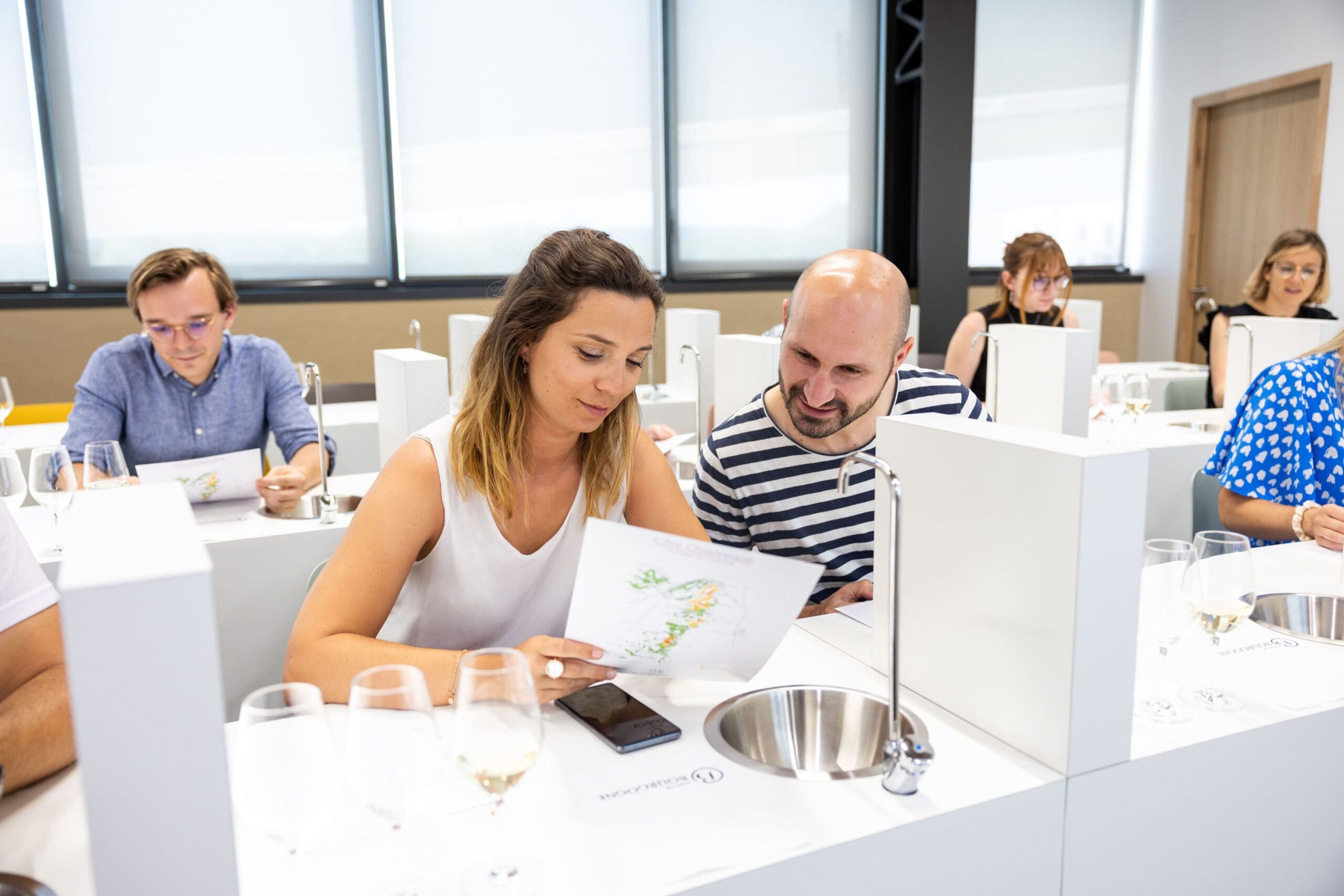 Atelier dégustation à la Cité des Climats & vins de Bourgogne