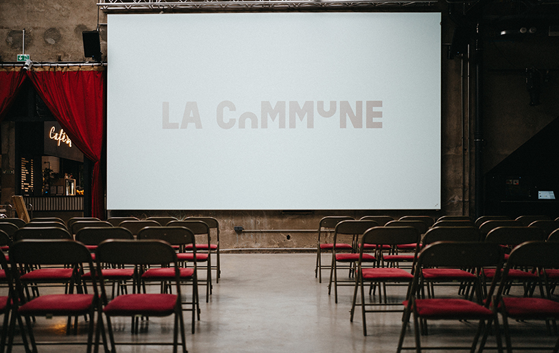 salle conférence La Commune Lyon projection événement entreprise séminaire