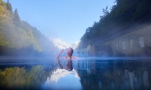 Baignade thermes de Saint Gervais