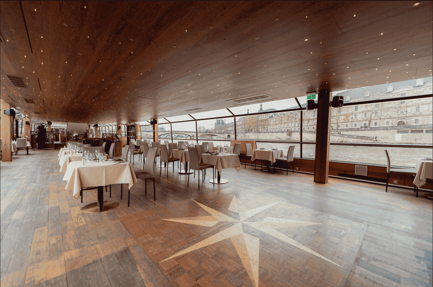 Bateaux Mouches – Espace événementiel intérieur