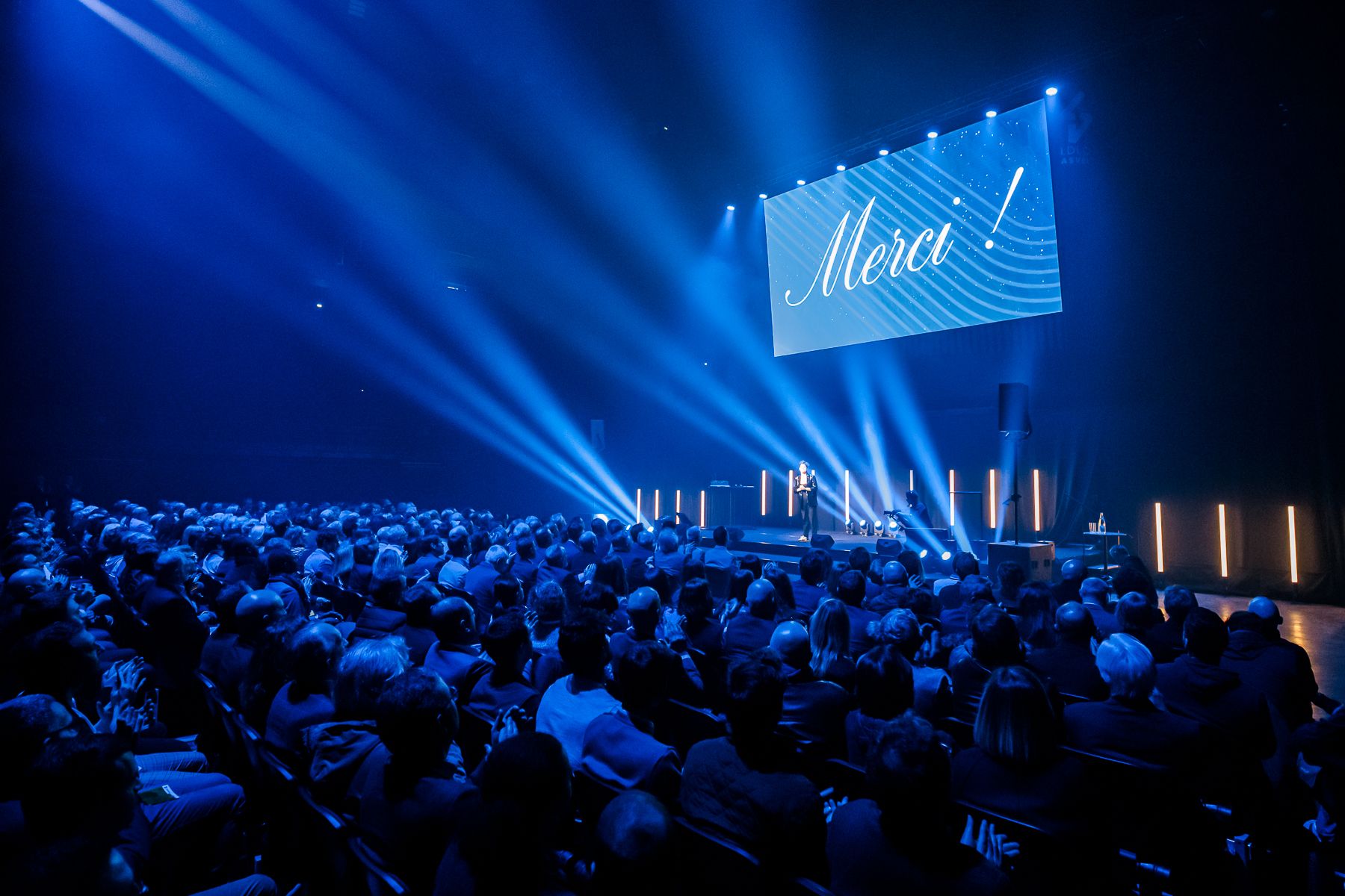 Remise de prix sur scène à la LDLC Arena