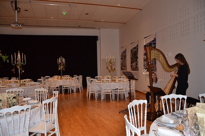 salle événementielle réception domaine des saveurs les planons dîner entreprise