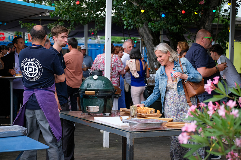 buffet traiteur barbecue puces guinguette