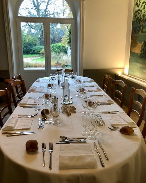 Clos des Varennes grande Table déjeuner