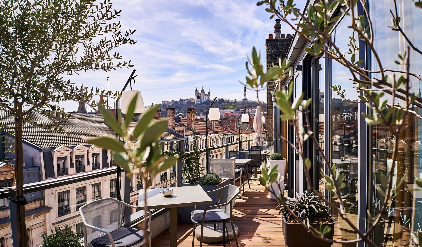 Terrasse panoramique sélectionnée par l'agence Delvia