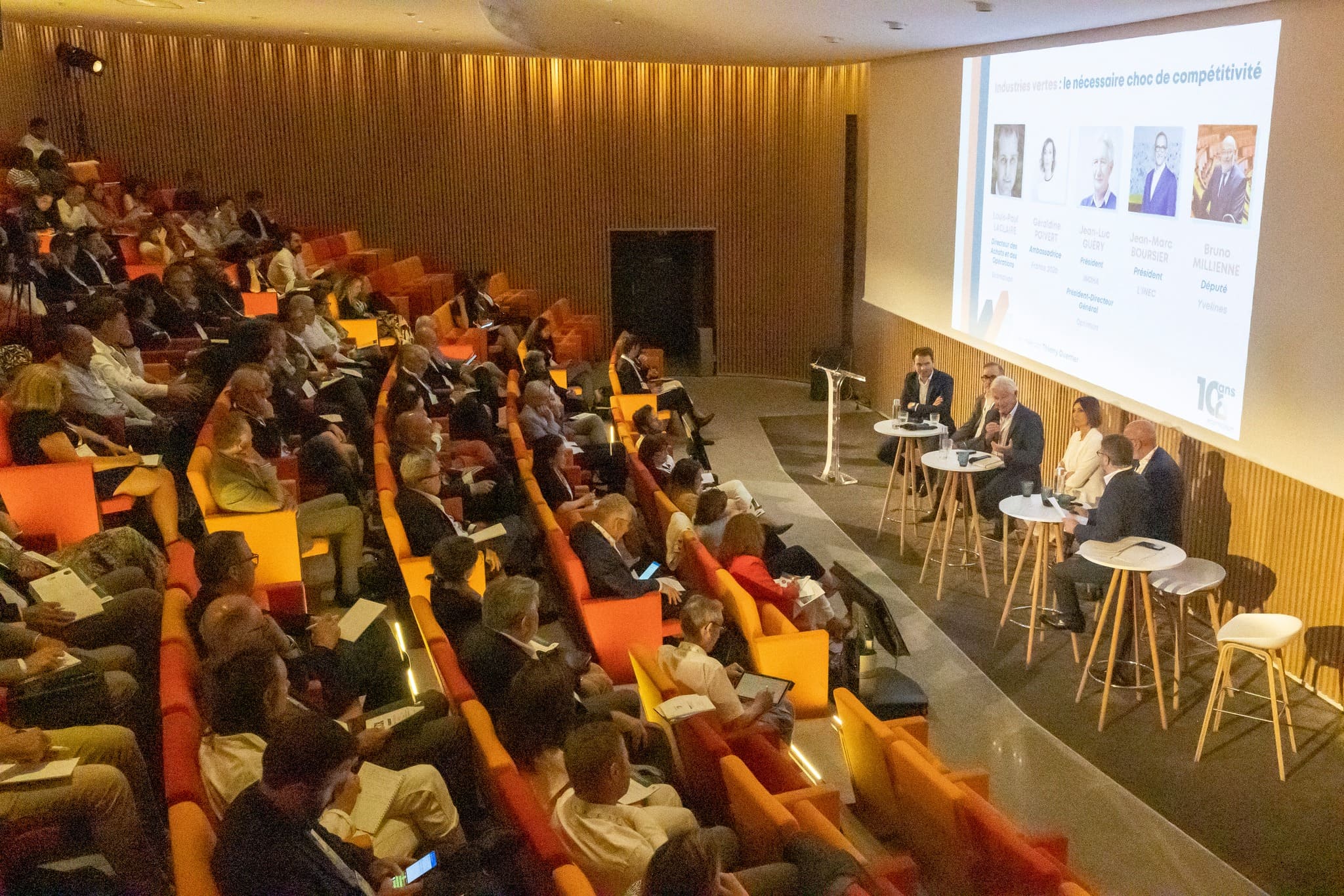 conférence en auditorium organisée par Agence Michigan
