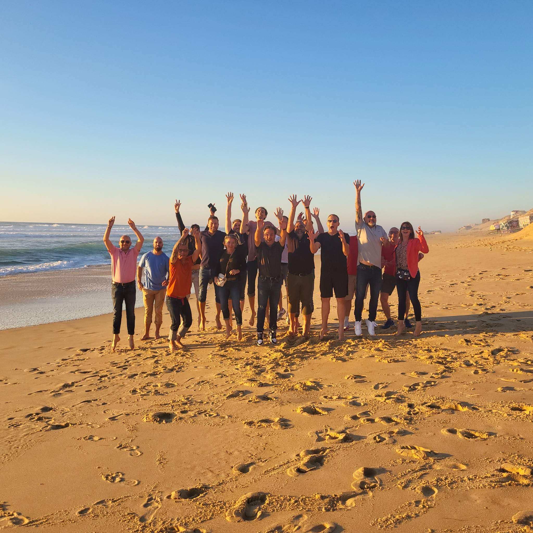 team building plage cohésion d’équipe incentive ViaDream Events séminaire insolite